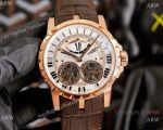 Copy Roger Dubuis Excalibur Double Tourbillon watches with Power Reserve